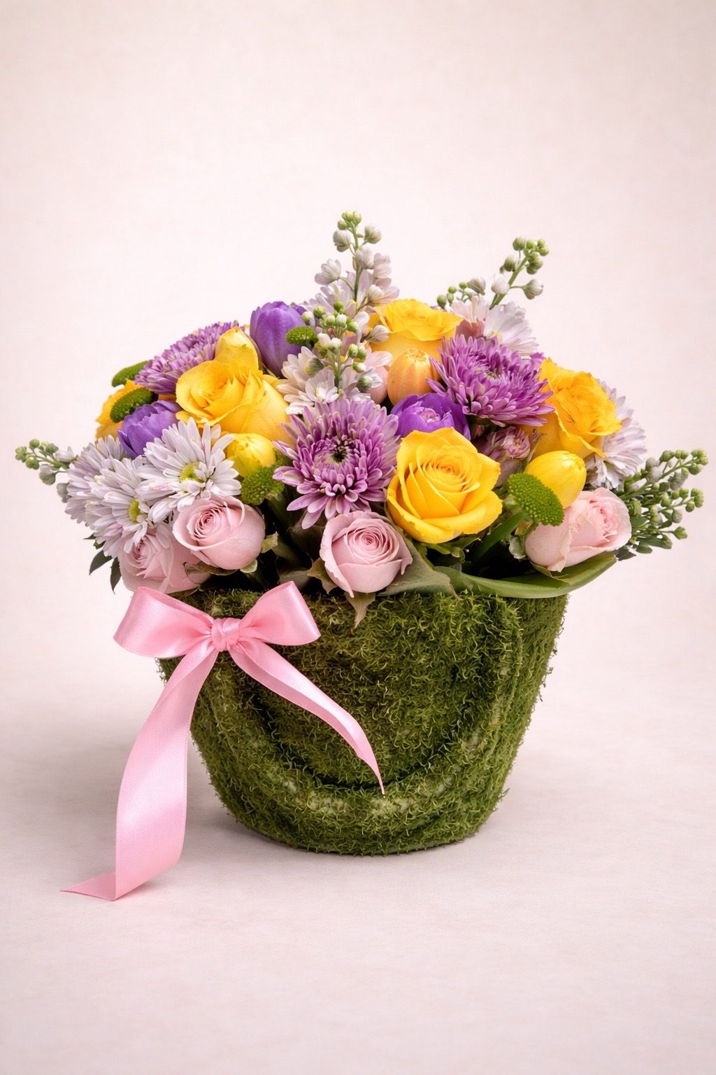 Luxury Spring Garden Basket – Premium Easter Flowers Orlando