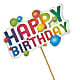 Happy Birthday Pick – Kalas Events Inc, Orlando FL