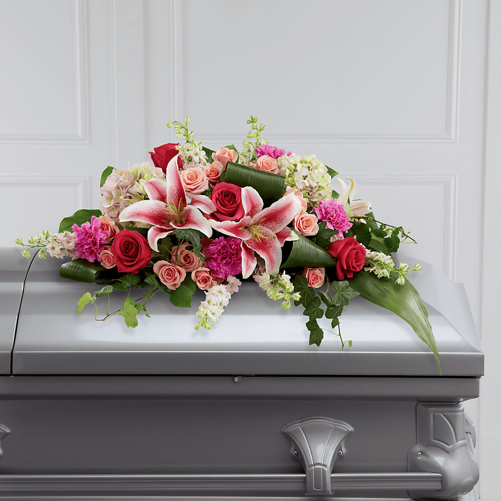 Splendid Grace Casket Spray – Kalas Events Inc, Orlando FL