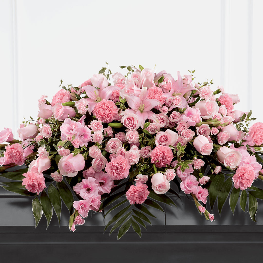 Garden of Comfort Casket Spray (Standard) – Kalas Events Inc, Orlando FL