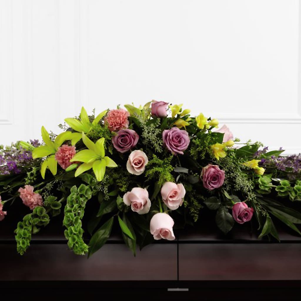 Forever Beloved Casket Spray – Kalas Events Inc, Orlando FL