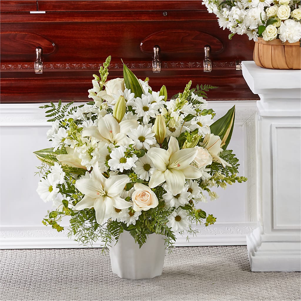 Thoughts of Tranquility Floor Basket – Kalas Events Inc, Orlando FL