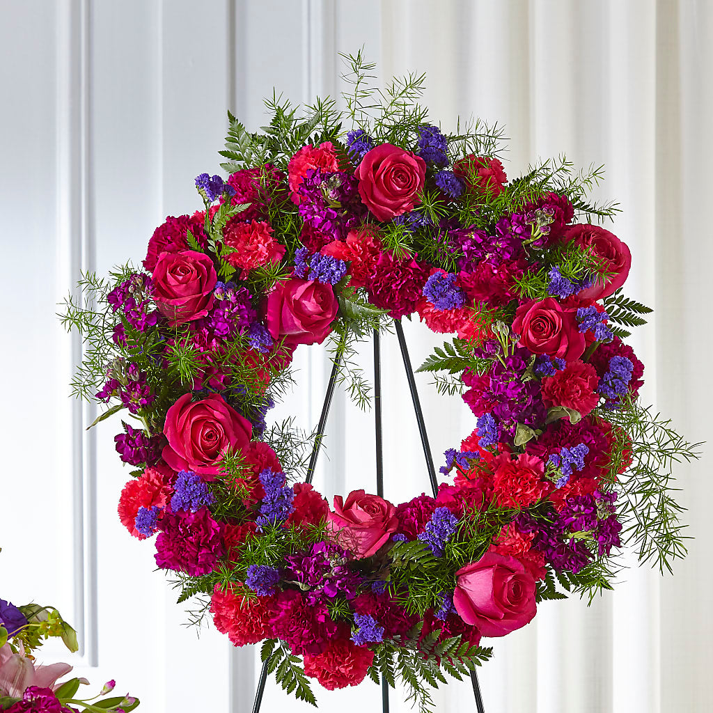 Calming Colors Wreath – Kalas Events Inc, Orlando FL