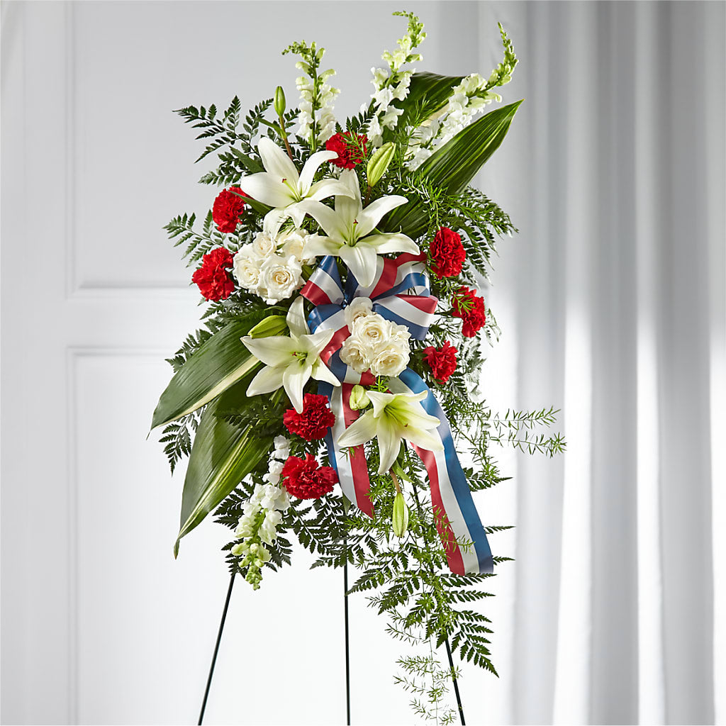 Stars of Life Standing Spray – Kalas Events Inc, Orlando FL