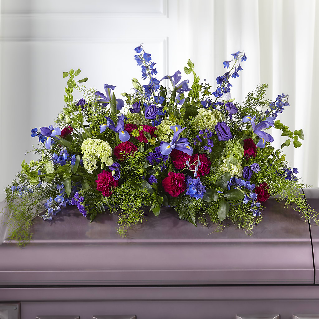 Always Treasured Casket Spray – Kalas Events Inc, Orlando FL