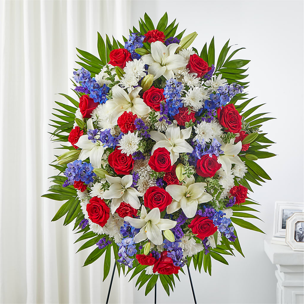 Cherished Service Standing Spray – Kalas Events Inc, Orlando FL