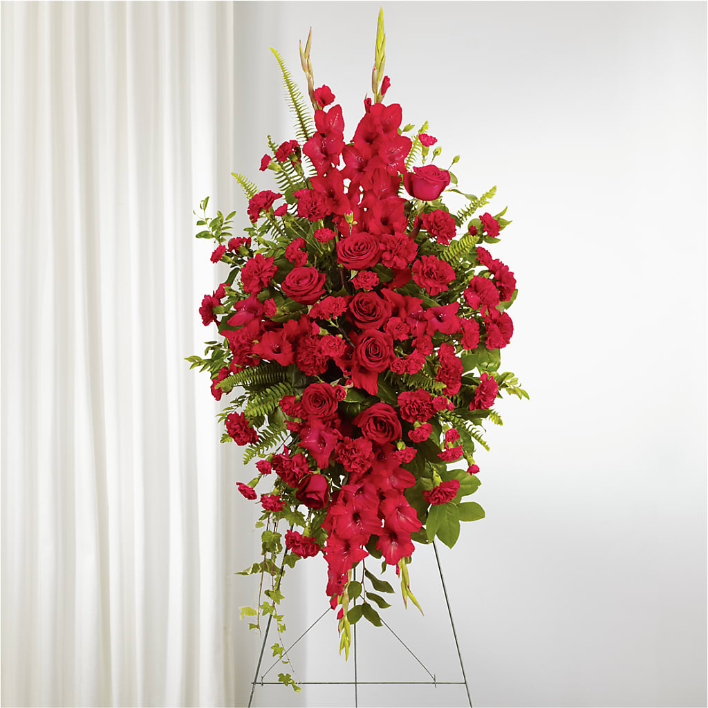 From the Heart Standing Spray – Kalas Events Inc, Orlando FL