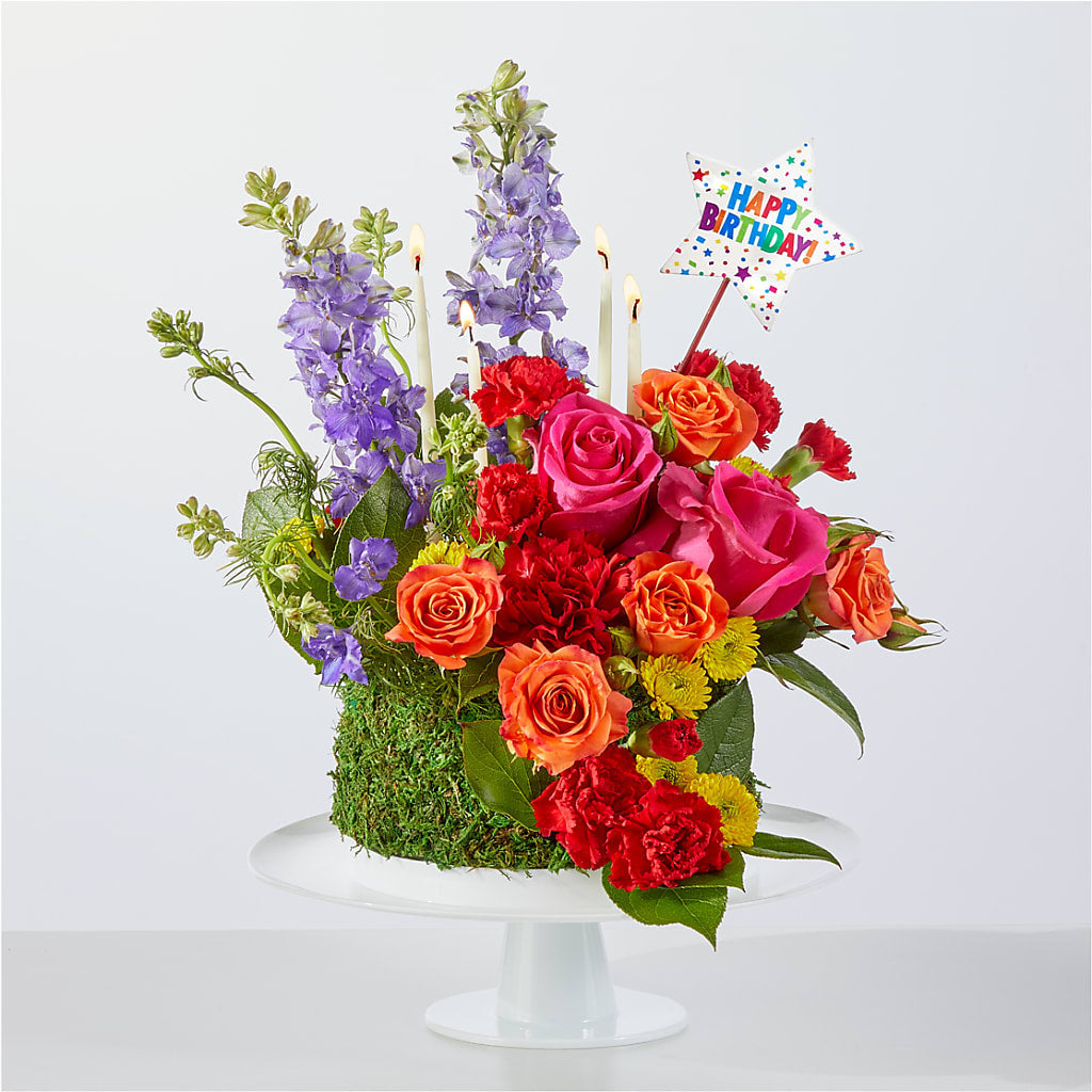 Best Year Yet Floral Cake – Kalas Events Inc, Orlando FL