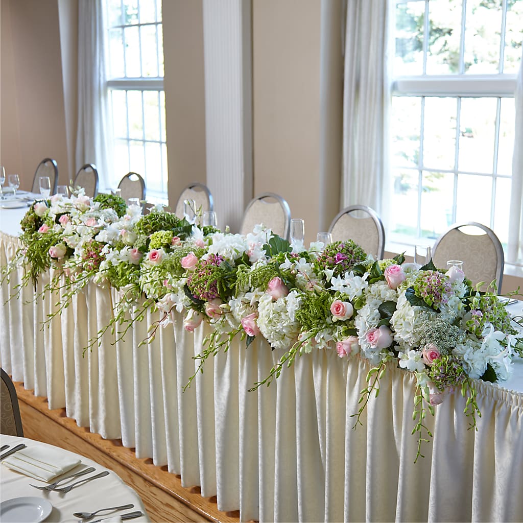 State of Joy Head Table Arrangement – Kalas Events Inc, Orlando FL