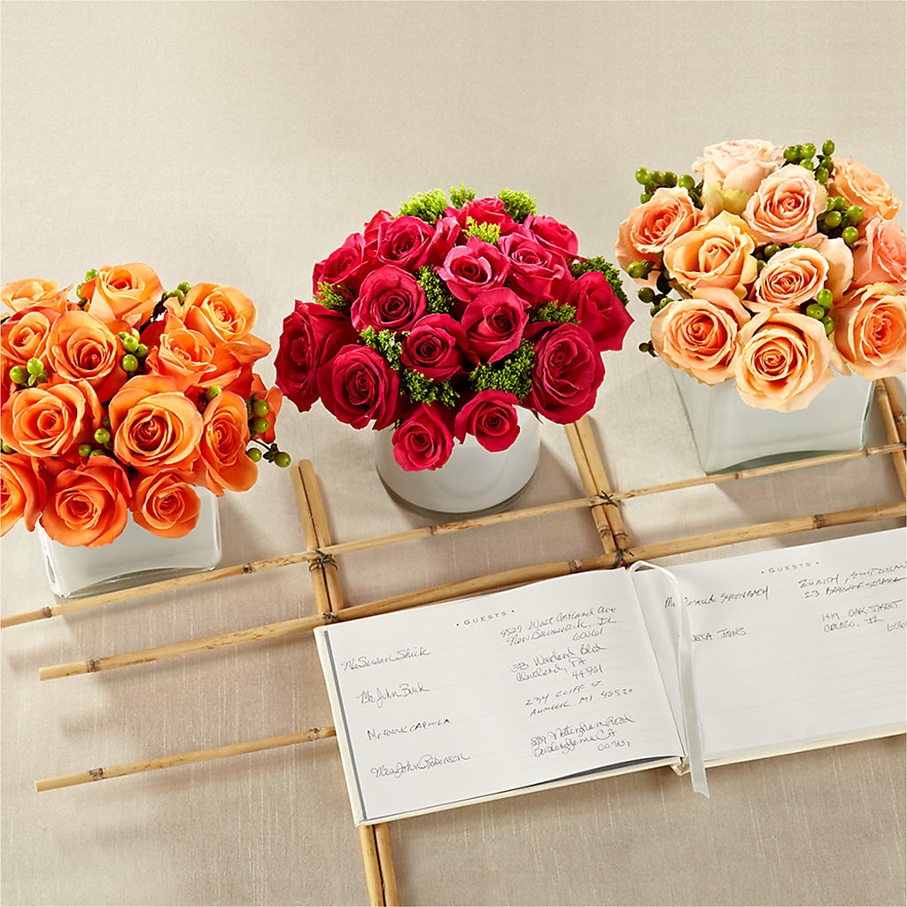 Dawn Rose Centerpiece – Kalas Events Inc, Orlando FL