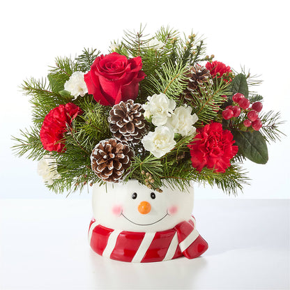 Jolly Snowman Bouquet –  Kalas Events Inc, Orlando FL