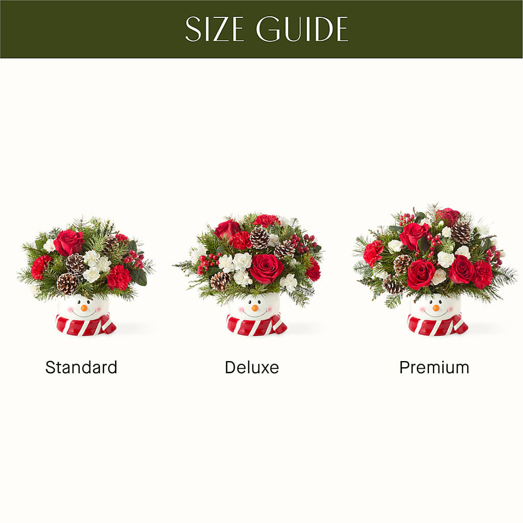 Jolly Snowman Bouquet –  Kalas Events Inc, Orlando FL
