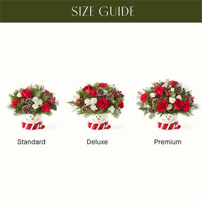 Jolly Snowman Bouquet –  Kalas Events Inc, Orlando FL