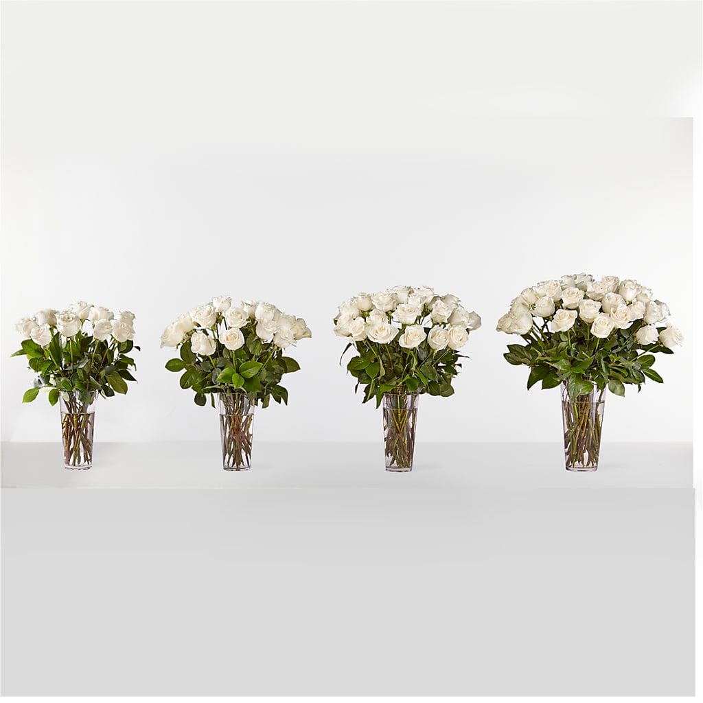 Long Stem White Rose Bouquet –  Kalas Events Inc, Orlando FL