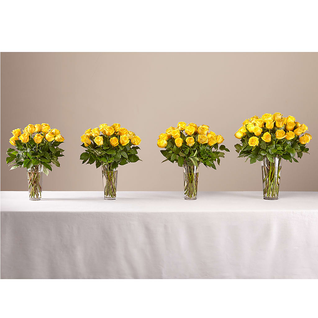 Long Stem Yellow Rose Bouquet –  Kalas Events Inc, Orlando FL