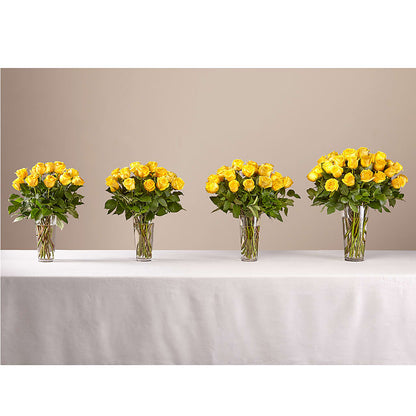 Long Stem Yellow Rose Bouquet –  Kalas Events Inc, Orlando FL