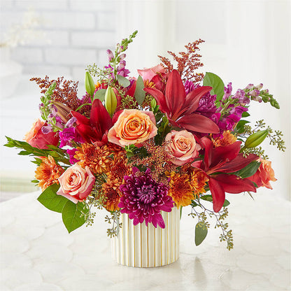 Burgundy Landscape Bouquet –  Kalas Events Inc, Orlando FL
