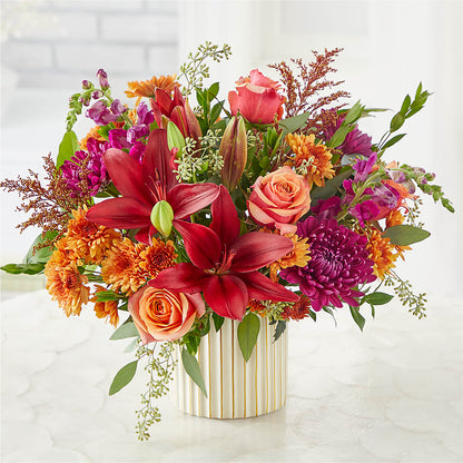 Burgundy Landscape Bouquet –  Kalas Events Inc, Orlando FL