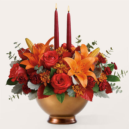 Fruits of Fall Centerpiece –  Kalas Events Inc, Orlando FL