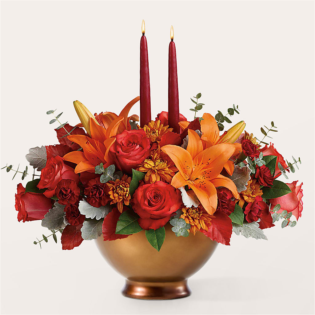 Fruits of Fall Centerpiece –  Kalas Events Inc, Orlando FL