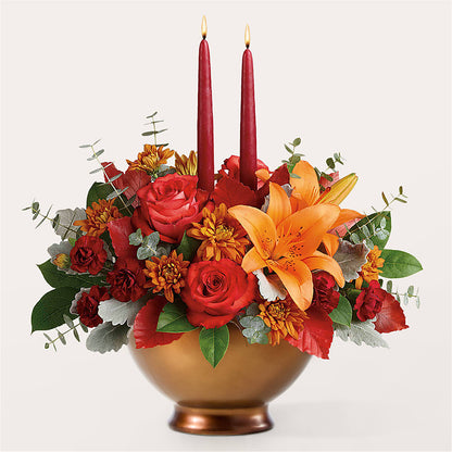 Fruits of Fall Centerpiece –  Kalas Events Inc, Orlando FL