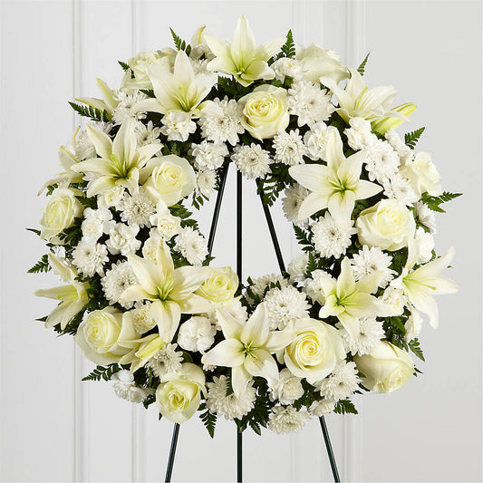 Treasured Tribute Wreath –  Kalas Events Inc, Orlando FL