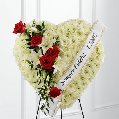 Heartfelt Hero Standing Heart –  Kalas Events Inc, Orlando FL
