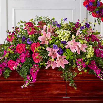 Radiant Tribute Casket Spray –  Kalas Events Inc, Orlando FL