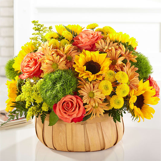 Harvest Sunflower Basket –  Kalas Events Inc, Orlando FL