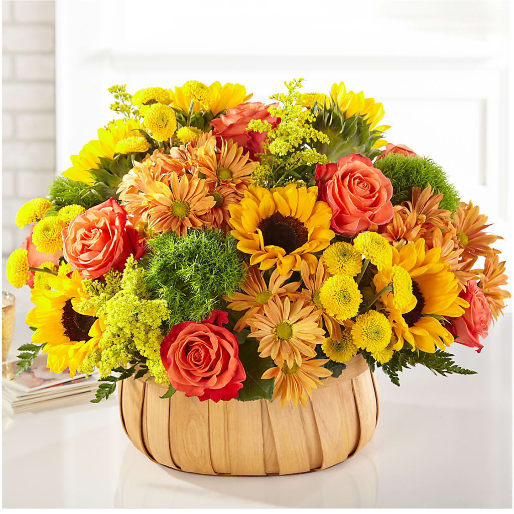 Harvest Sunflower Basket –  Kalas Events Inc, Orlando FL