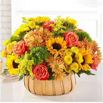 Harvest Sunflower Basket –  Kalas Events Inc, Orlando FL