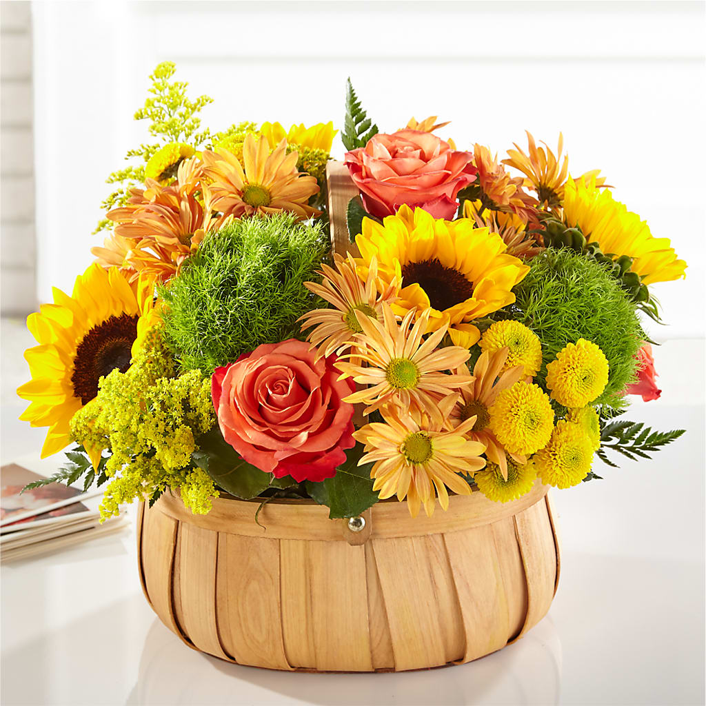 Harvest Sunflower Basket –  Kalas Events Inc, Orlando FL