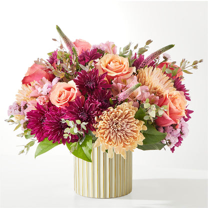 Berry Cobbler Bouquet with Ivory Vase –  Kalas Events Inc, Orlando FL