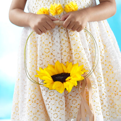 Sweet Sunshine Flower Girl Bouquet –  Kalas Events Inc, Orlando FL